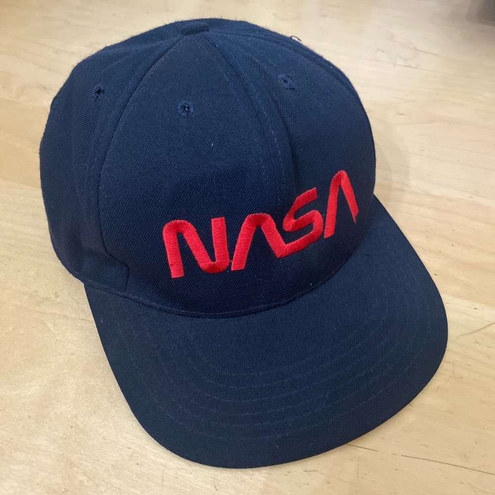 Vintage NASA snapback hat